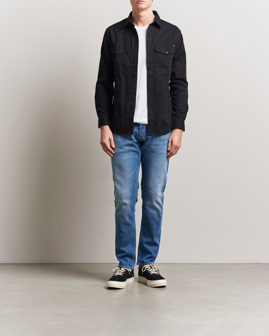 Hombres | Vaqueros | Replay | Grover Straight Fit Stretch Eco Plus Jeans Medium Blue