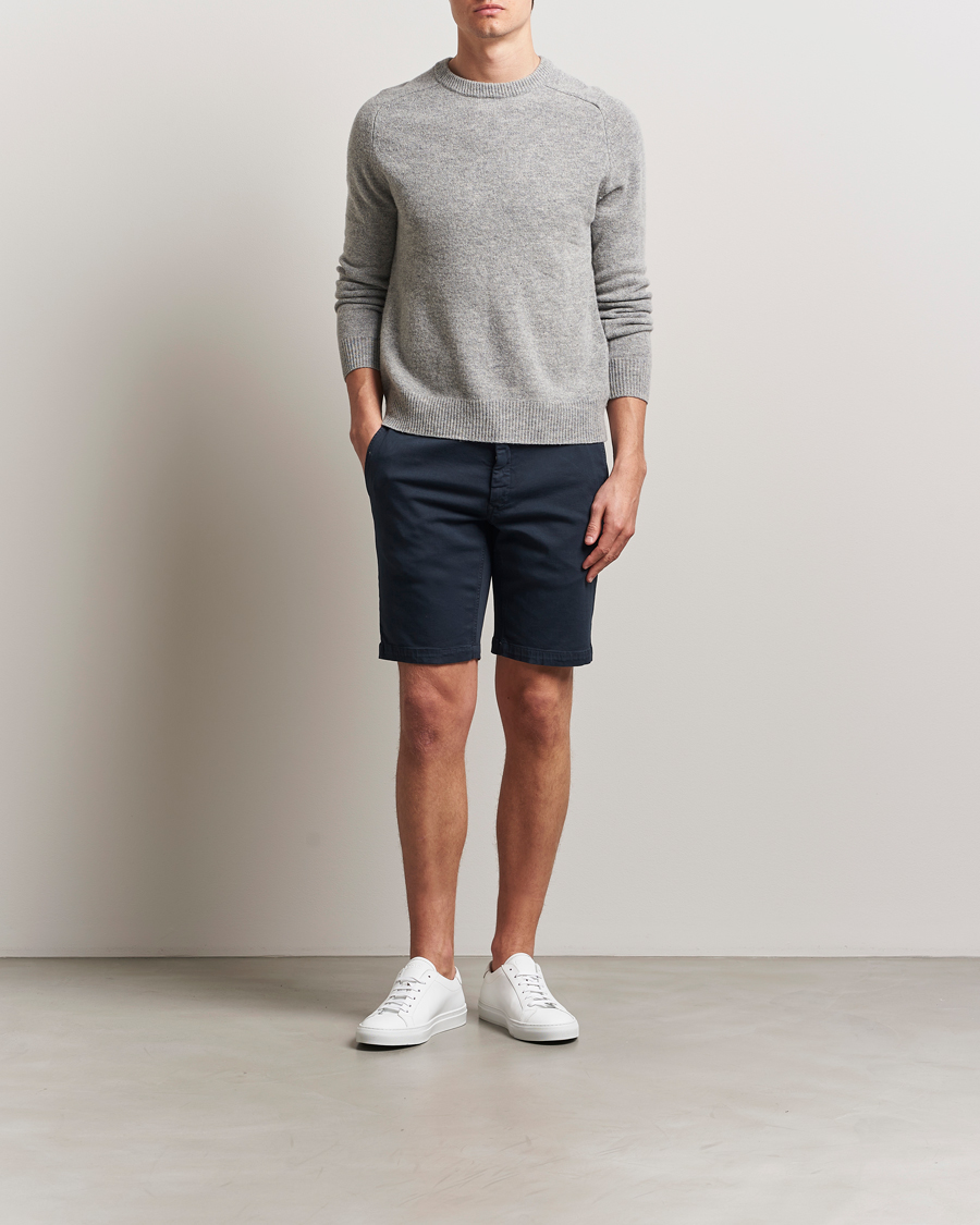 Hombres | Pantalones cortos | Replay | Benni Hyperflex Shorts Navy