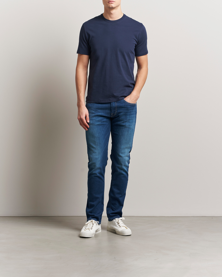 Hombres | Vaqueros | Replay | Grover Straight Fit Hyperflex Jeans Medium Blue