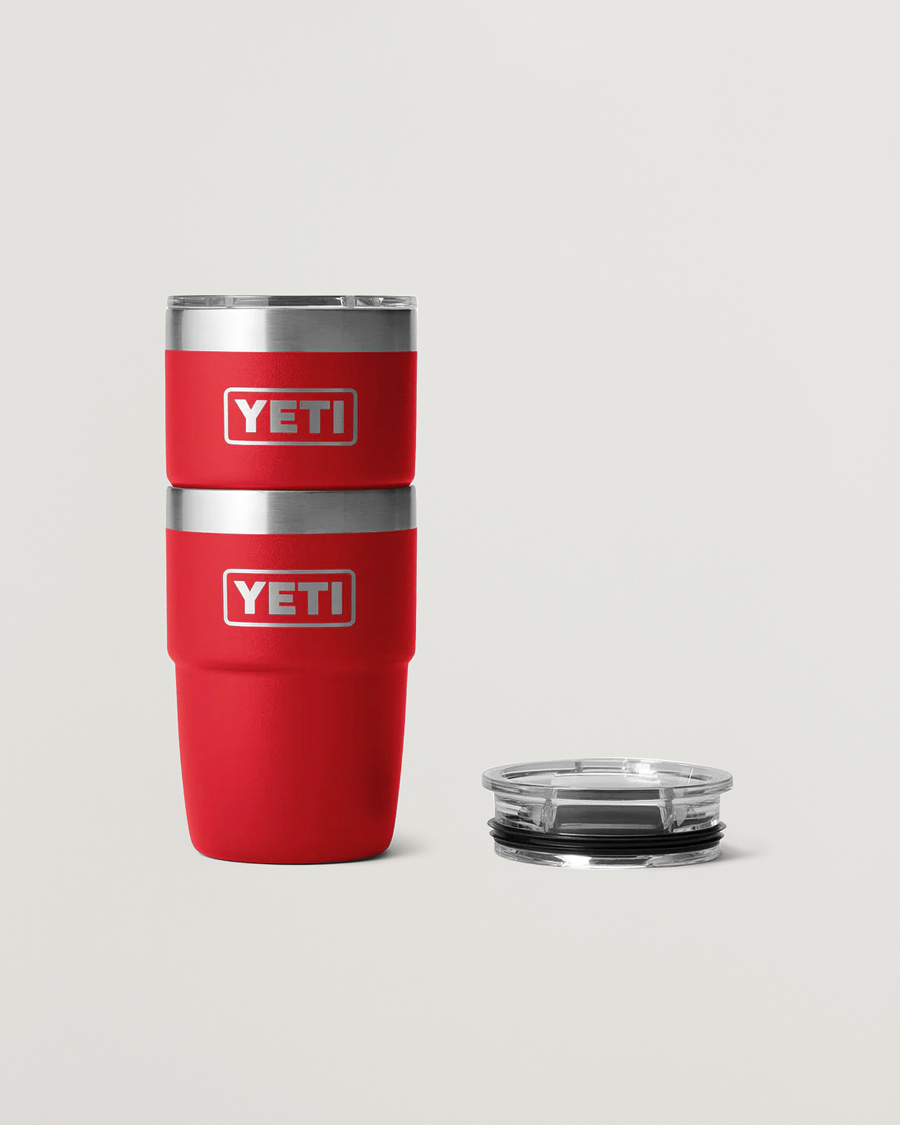Hombres | Outdoor living | YETI | Rambler 8 Oz Stackable Cup Rescure Red