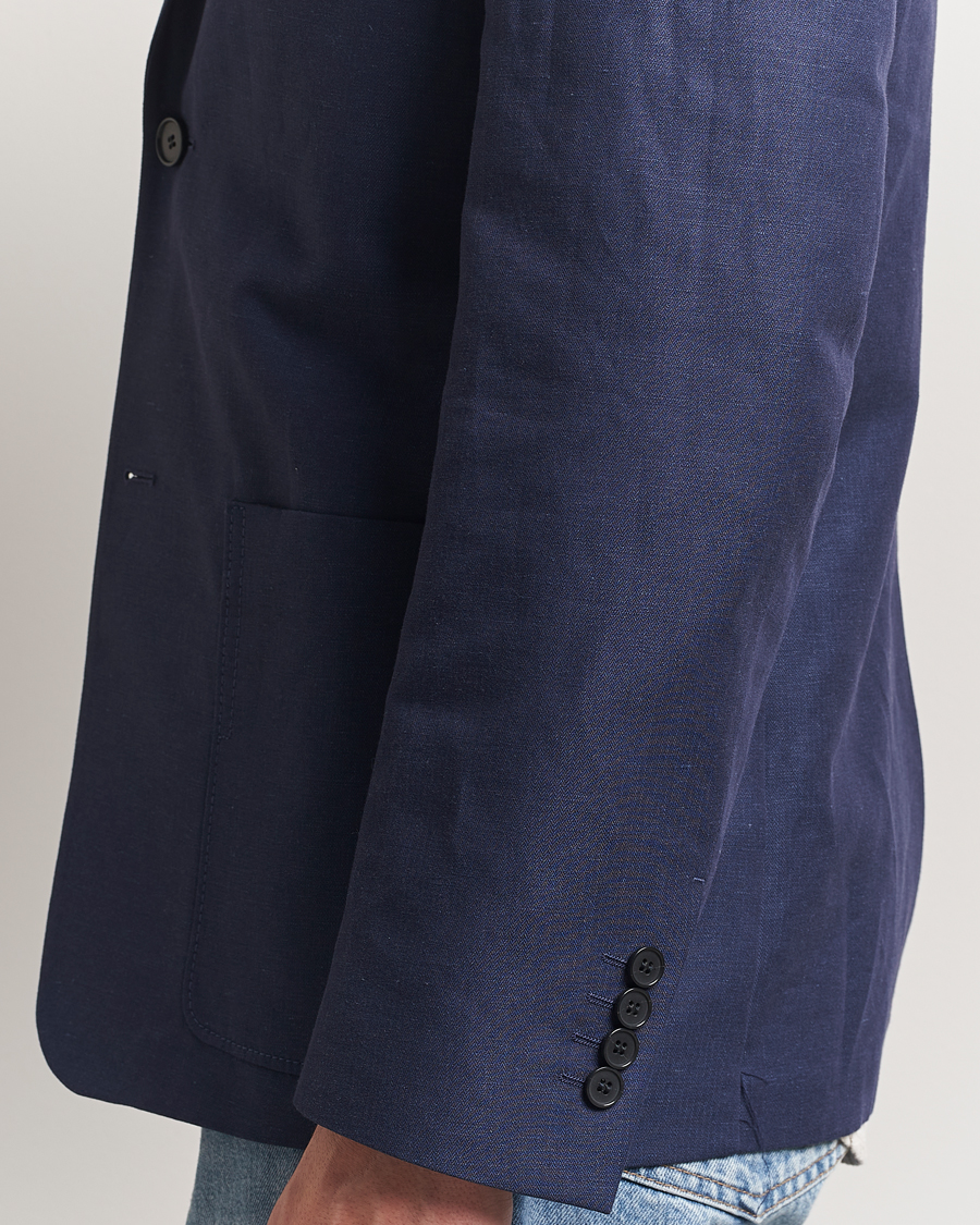 Hombres | Blazers | Filippa K | Patch Pocket Blazer Navy