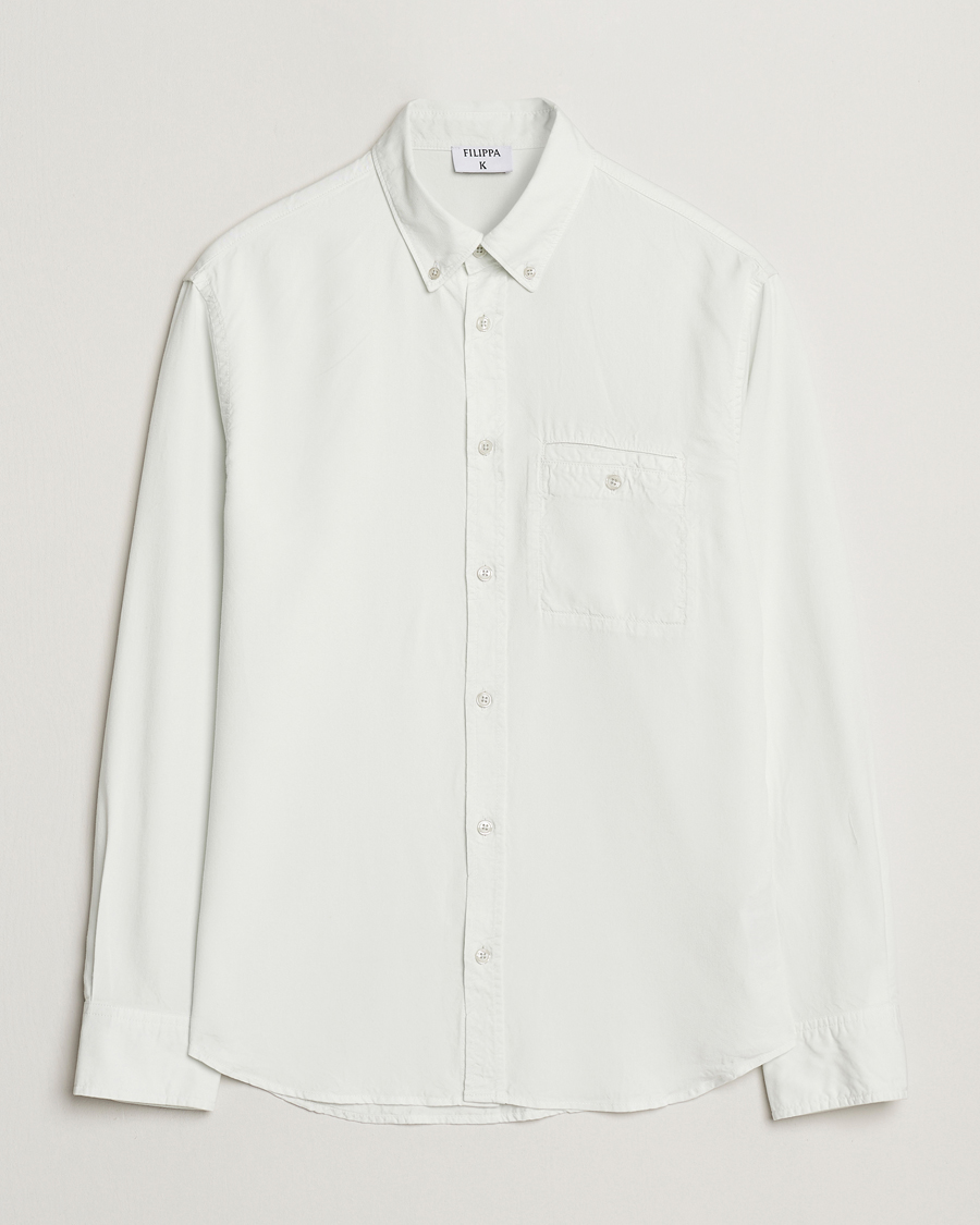 Hombres | Camisas | Filippa K | Zachary Lyocell Shirt Pale Blue
