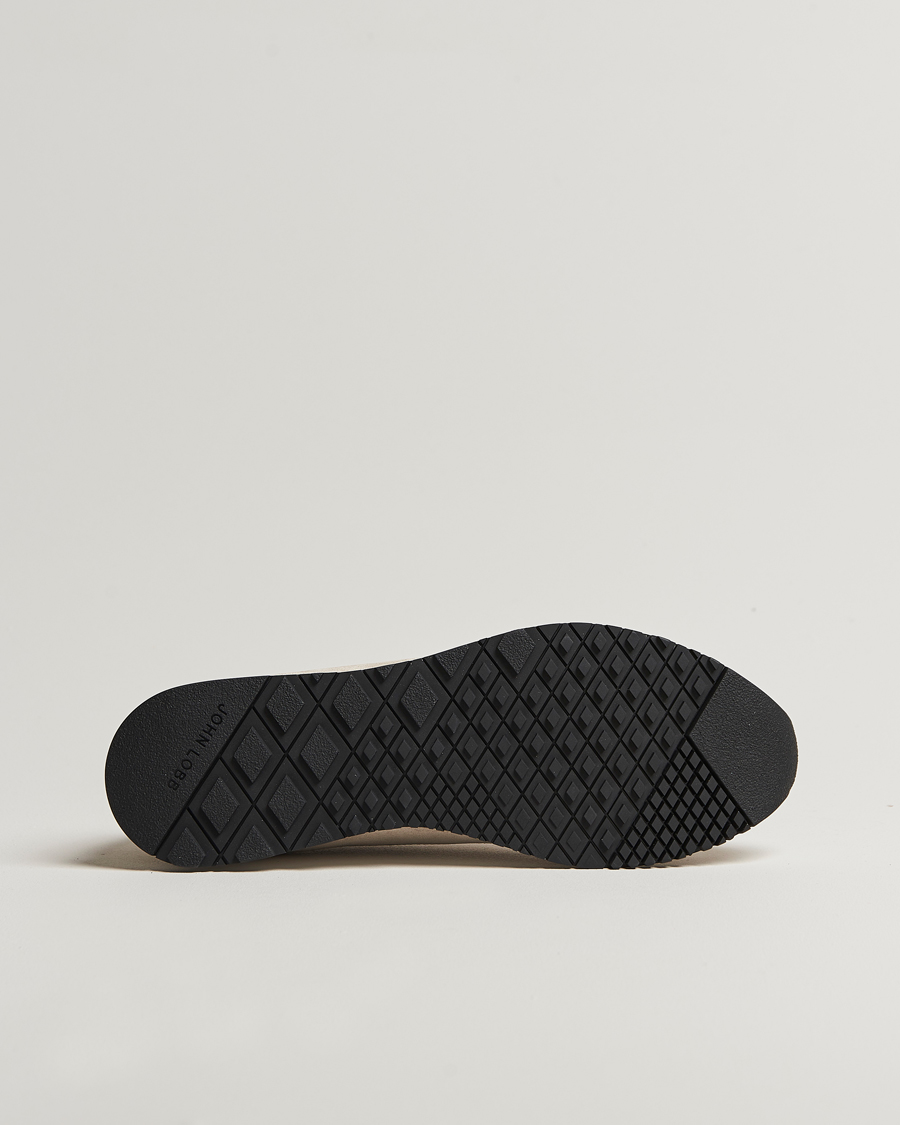 Hombres | John Lobb Foundry Luxury Running Sneakers Sand | John Lobb | Foundry Luxury Running Sneakers Sand
