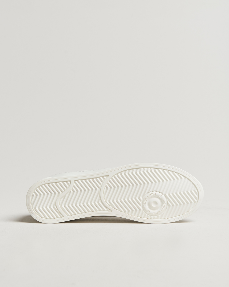 Hombres | John Lobb Court Low Sneakers White | John Lobb | Court Low Sneakers White