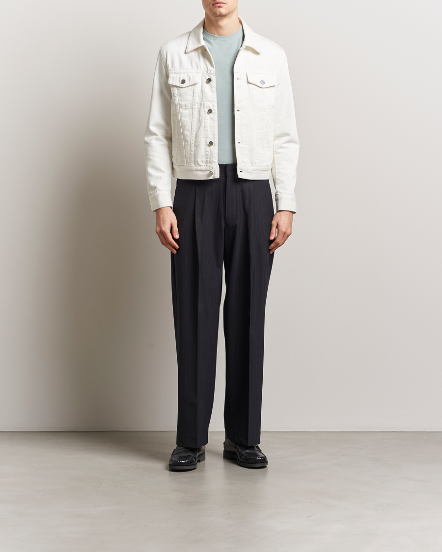 Hombres | Abrigos y chaquetas | Filippa K | Classic Jean Jacket Ecru Wash