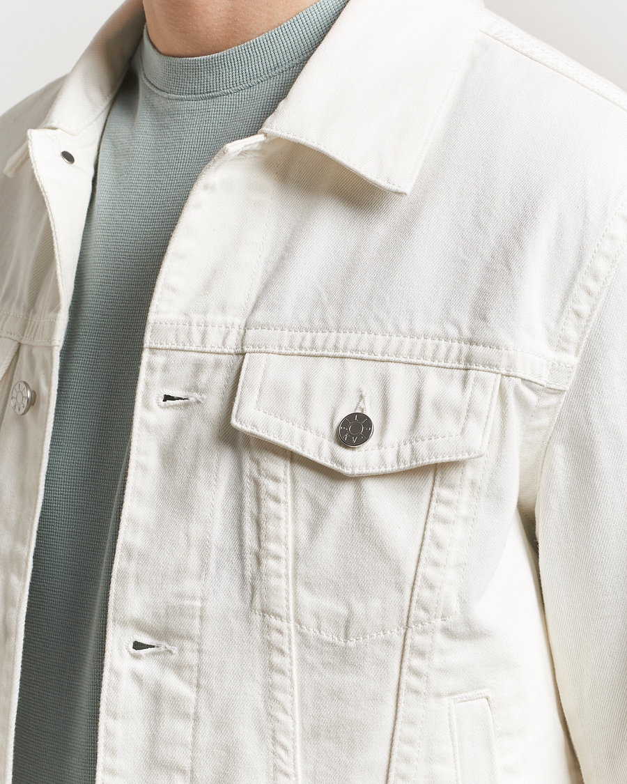 Hombres | Abrigos y chaquetas | Filippa K | Classic Jean Jacket Ecru Wash