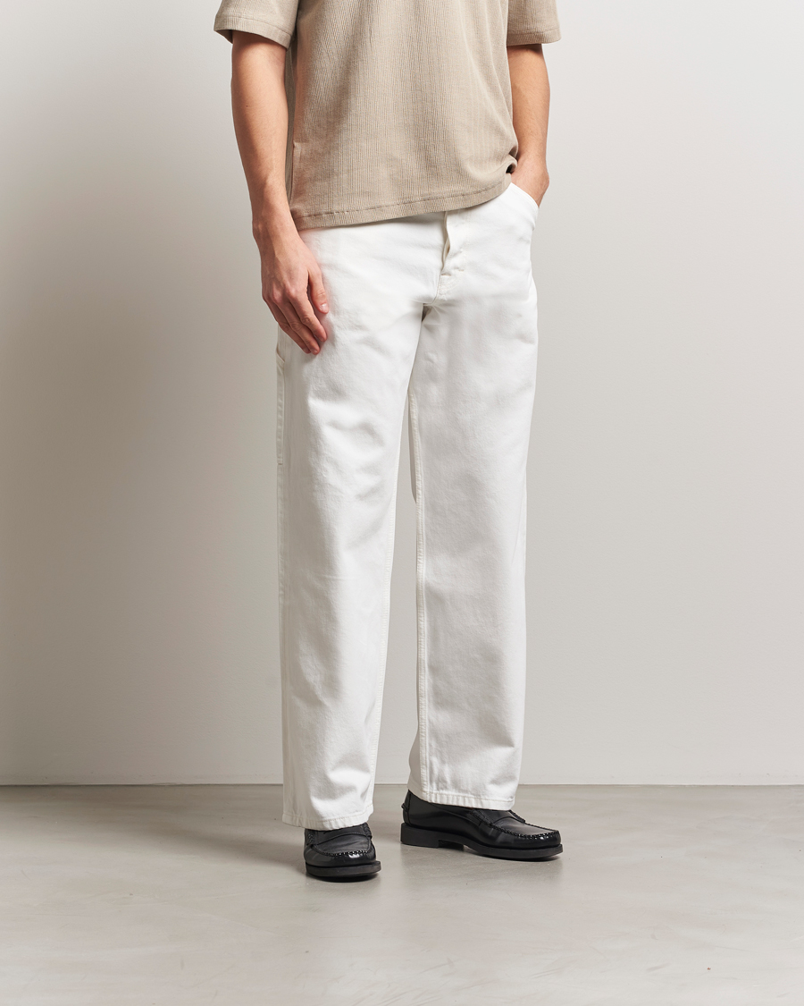 Hombres | Vaqueros | Filippa K | Baggy Jeans Ecru Wash
