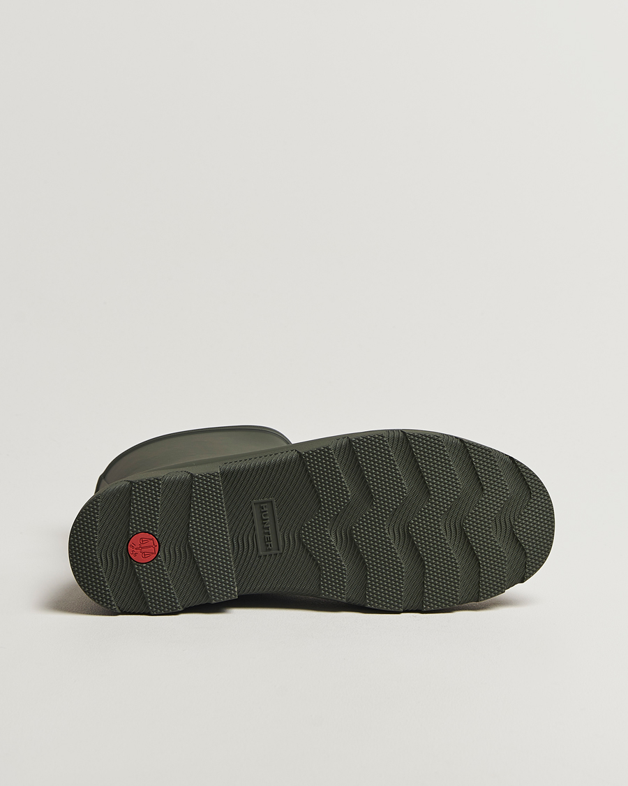 Hombres | Sobrecubiertas | Hunter Boots | Downpour Short Boot Dark Olive