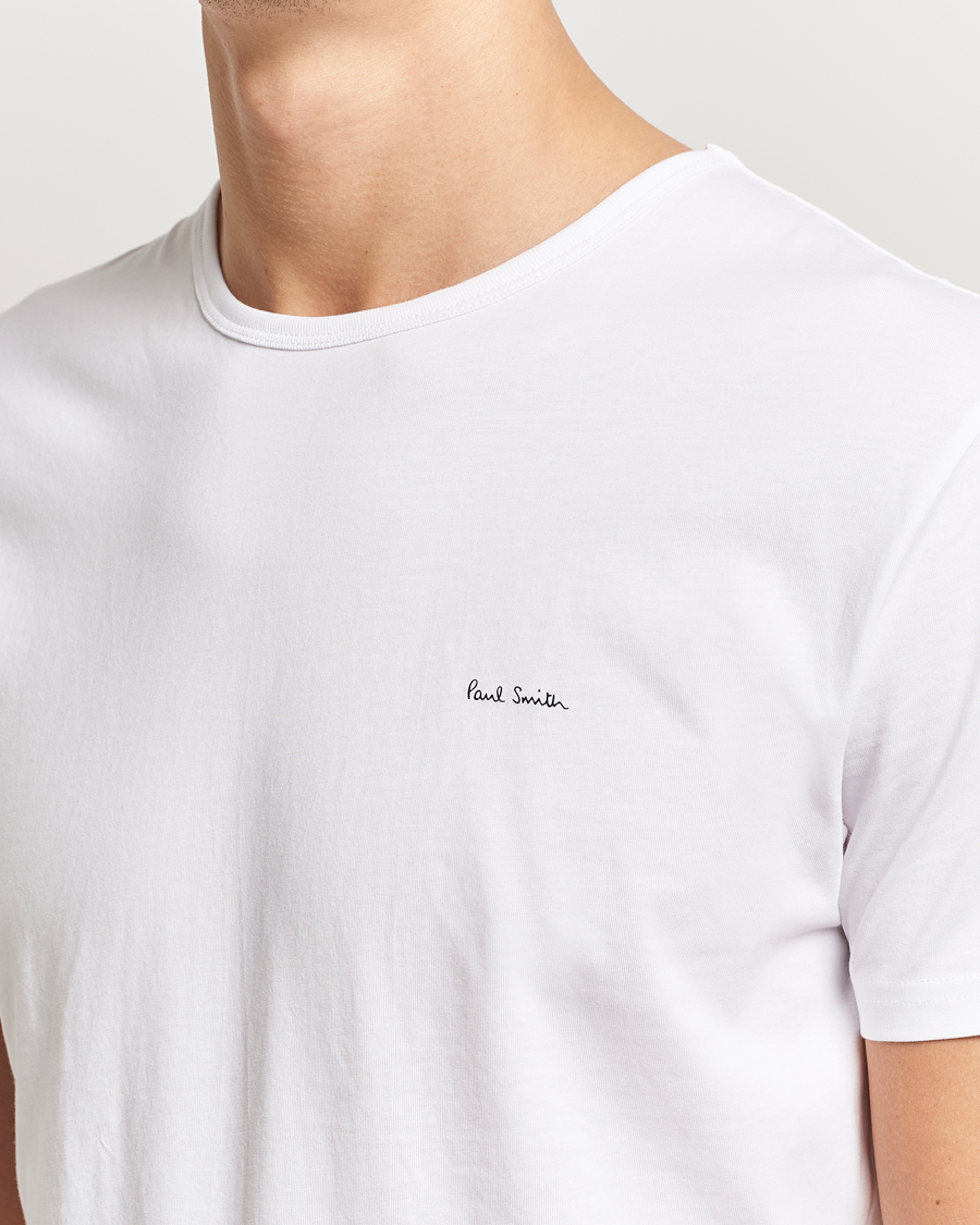 Hombres | Camisetas | Paul Smith | 3-Pack Crew Neck T-Shirt White