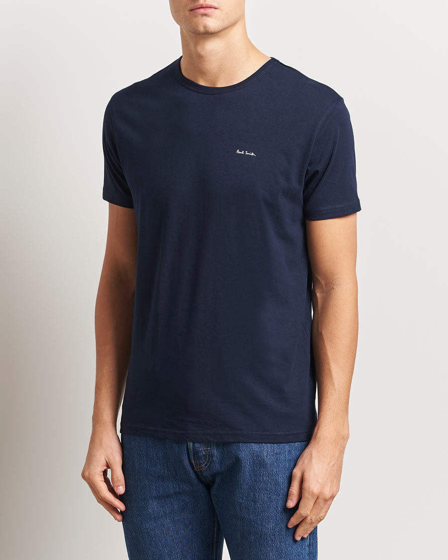 Hombres | Camisetas | Paul Smith | 3-Pack Crew Neck T-Shirt Navy