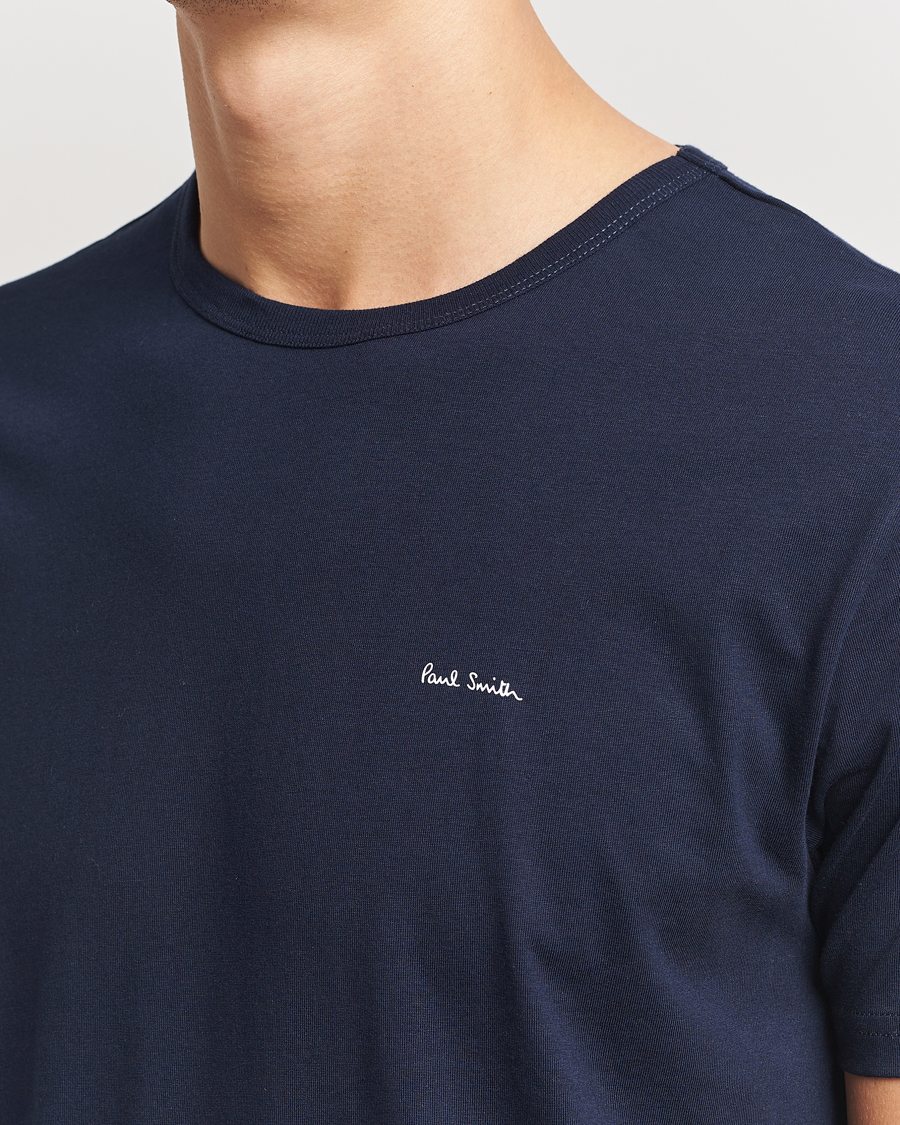 Hombres | Camisetas | Paul Smith | 3-Pack Crew Neck T-Shirt Navy