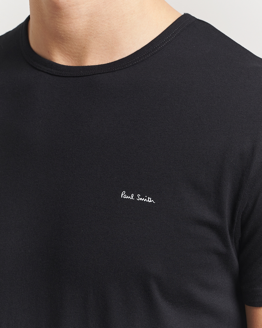 Hombres | Camisetas | Paul Smith | 3-Pack Crew Neck T-Shirt Black