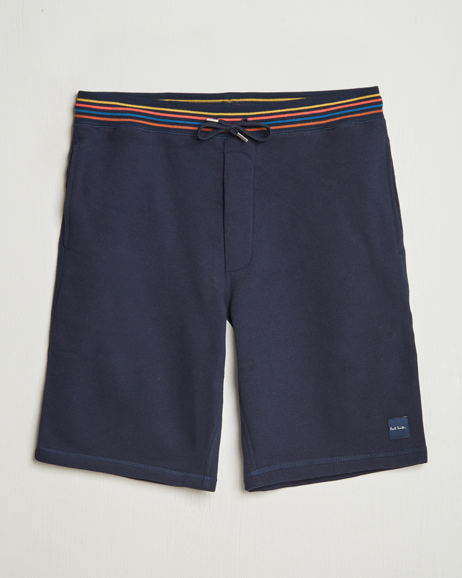 Hombres | Pantalones cortos | Paul Smith | Artist Rib Sweatshorts Navy