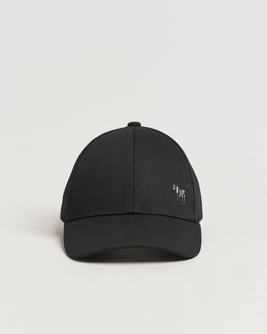 Hombres | Sombreros y gorras | PS Paul Smith | Baseball Zebra Cap Black
