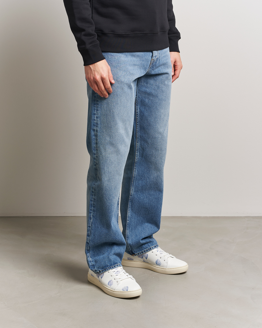 Hombres | PS Paul Smith Lee Flower Print leather Sneaker White | PS Paul Smith | Lee Flower Print leather Sneaker White