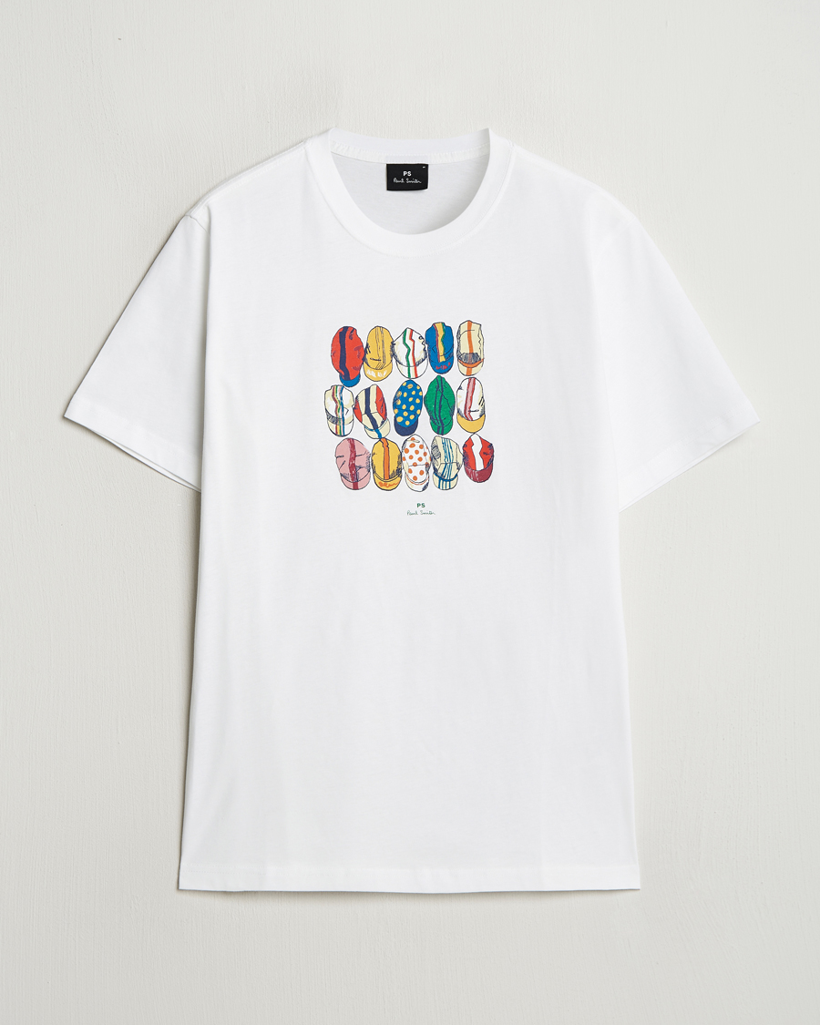 Hombres | Camisetas | PS Paul Smith | Casquettes Crew Neck T-Shirt White