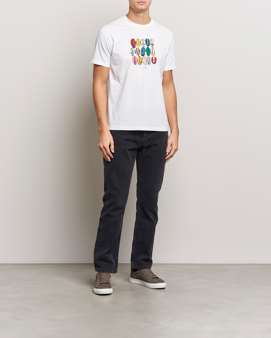 Hombres | Camisetas | PS Paul Smith | Casquettes Crew Neck T-Shirt White