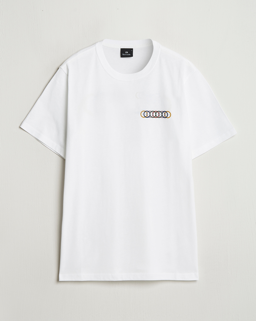 Hombres | Camisetas | PS Paul Smith | Multi Circles Crew Neck T-Shirt White