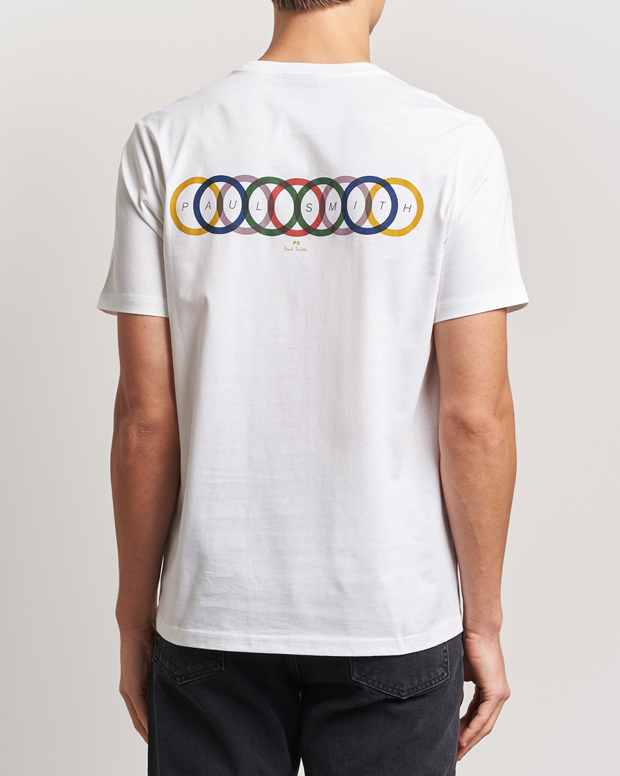 Hombres | Camisetas | PS Paul Smith | Multi Circles Crew Neck T-Shirt White