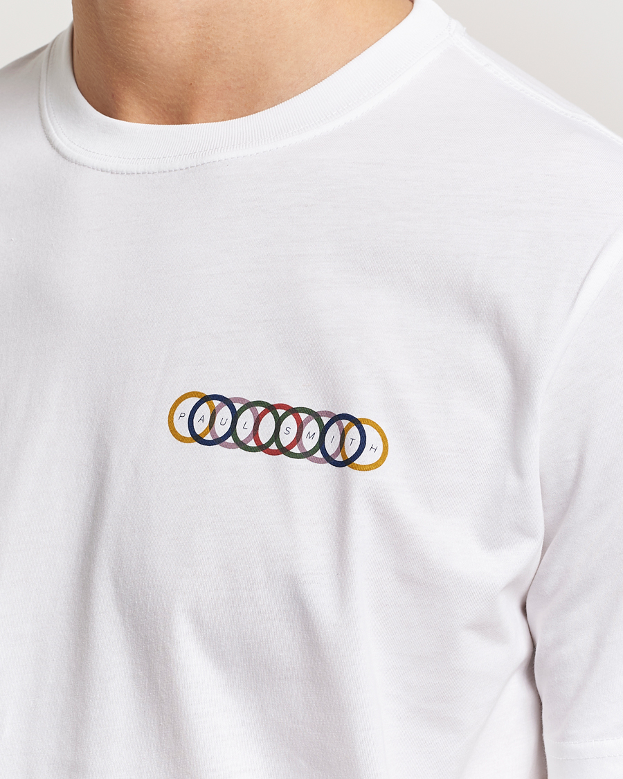 Hombres | Camisetas | PS Paul Smith | Multi Circles Crew Neck T-Shirt White