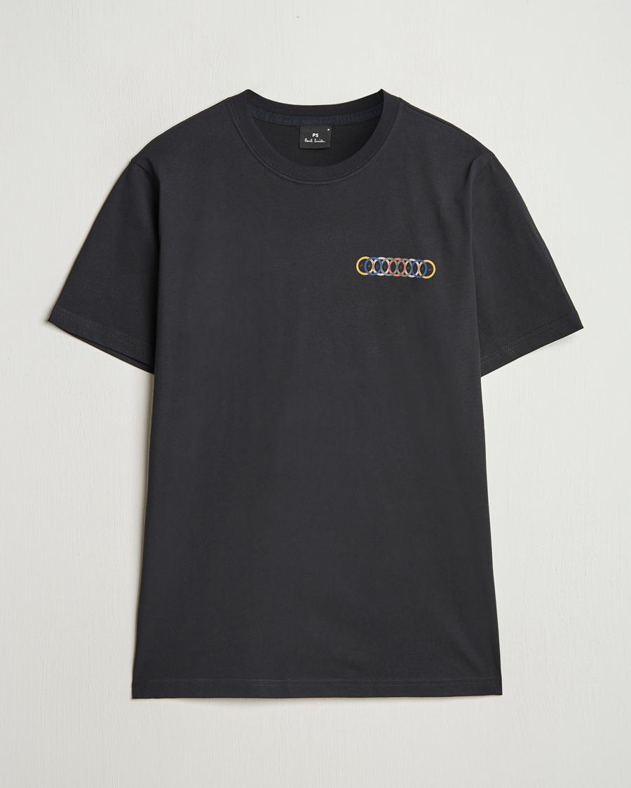 Hombres | Camisetas | PS Paul Smith | Multi Circles Crew Neck T-Shirt Black