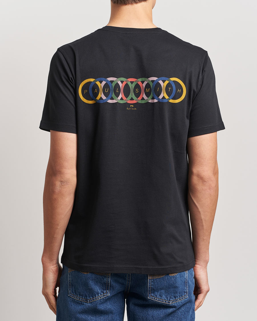 Hombres | Camisetas | PS Paul Smith | Multi Circles Crew Neck T-Shirt Black