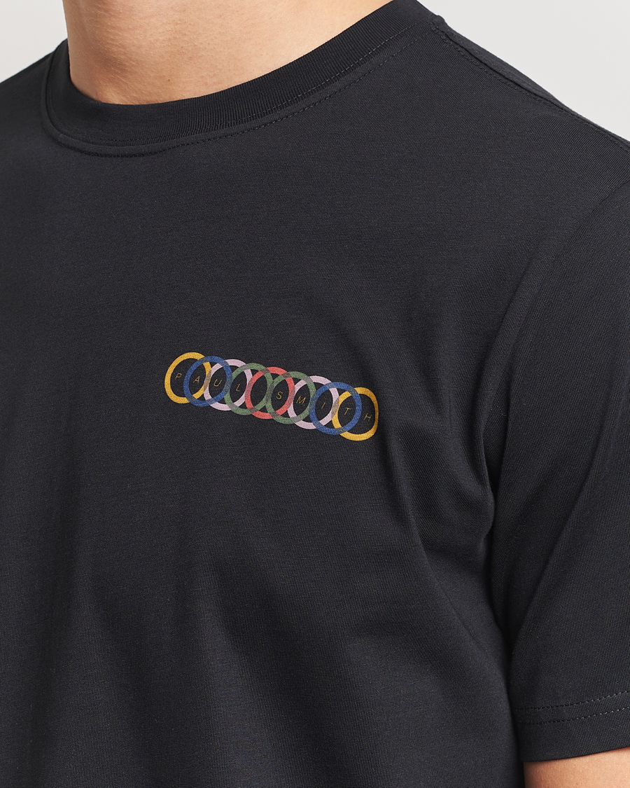 Hombres | Camisetas | PS Paul Smith | Multi Circles Crew Neck T-Shirt Black