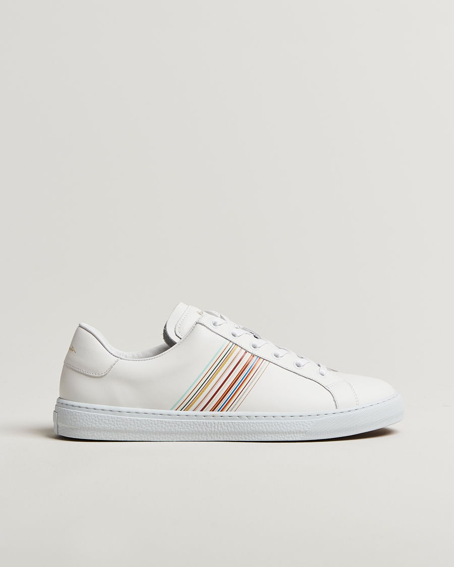 Hombres | Paul Smith Hansen Leather Sneaker White | Paul Smith | Hansen Leather Sneaker White