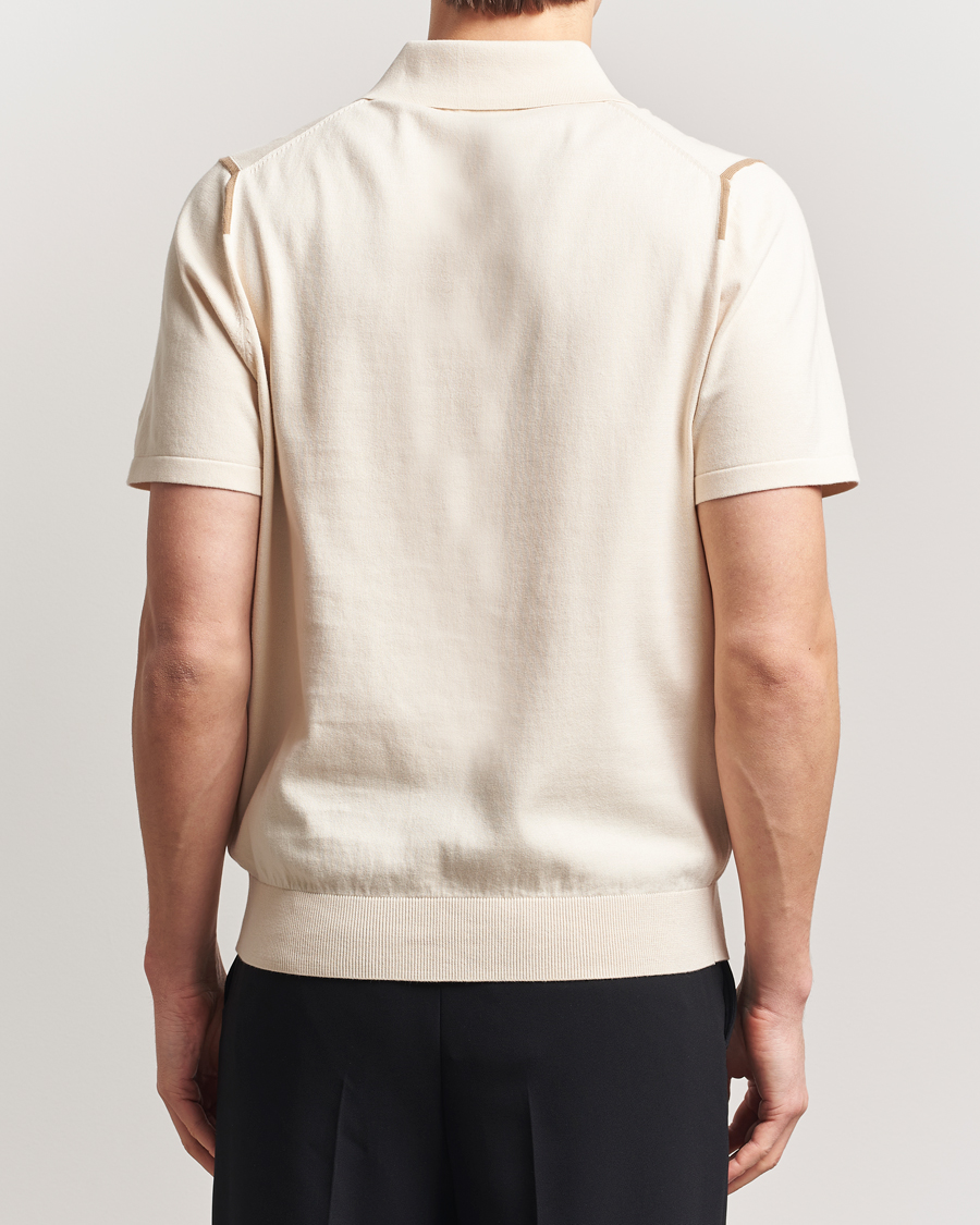 Hombres | Polos | Paul Smith | Cotton Knitted Polo White