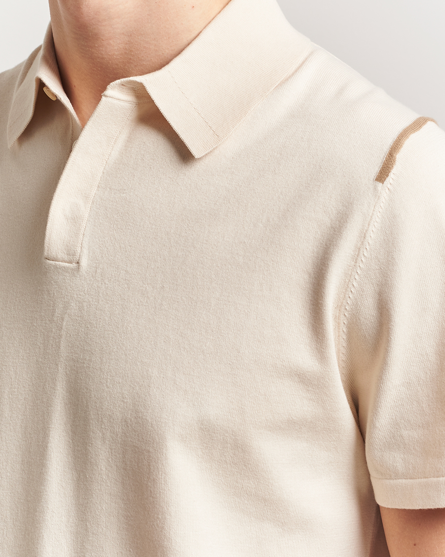 Hombres | Polos | Paul Smith | Cotton Knitted Polo White