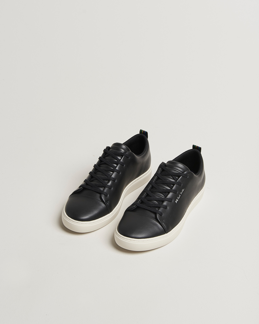 Hombres | Zapatillas | PS Paul Smith | Lee Cap Toe Leather Sneaker Black