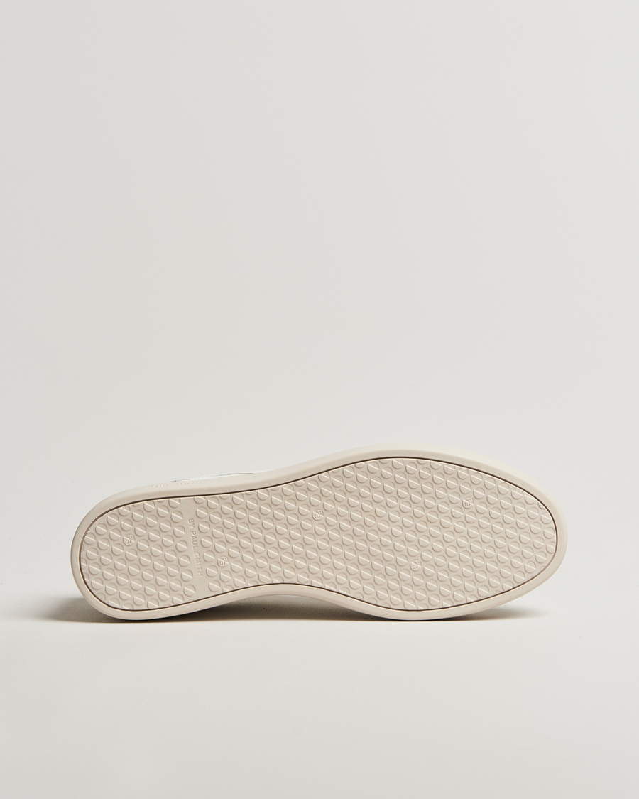 Hombres | PS Paul Smith Rex Embroidered Leather Sneaker White | PS Paul Smith | Rex Embroidered Leather Sneaker White