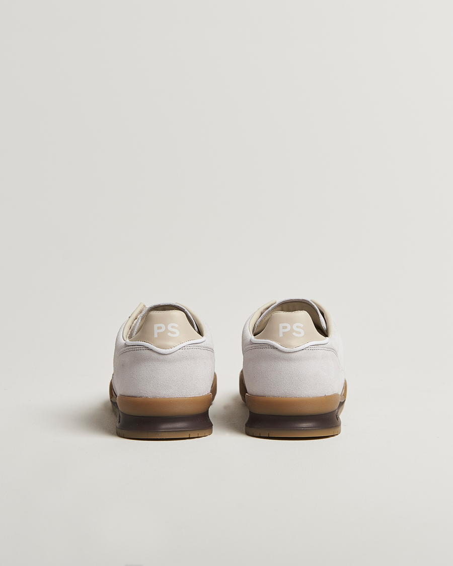 Hombres | PS Paul Smith Dover Running Sneaker White/Brown | PS Paul Smith | Dover Running Sneaker White/Brown