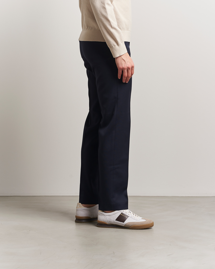 Hombres | PS Paul Smith Dover Running Sneaker White/Brown | PS Paul Smith | Dover Running Sneaker White/Brown