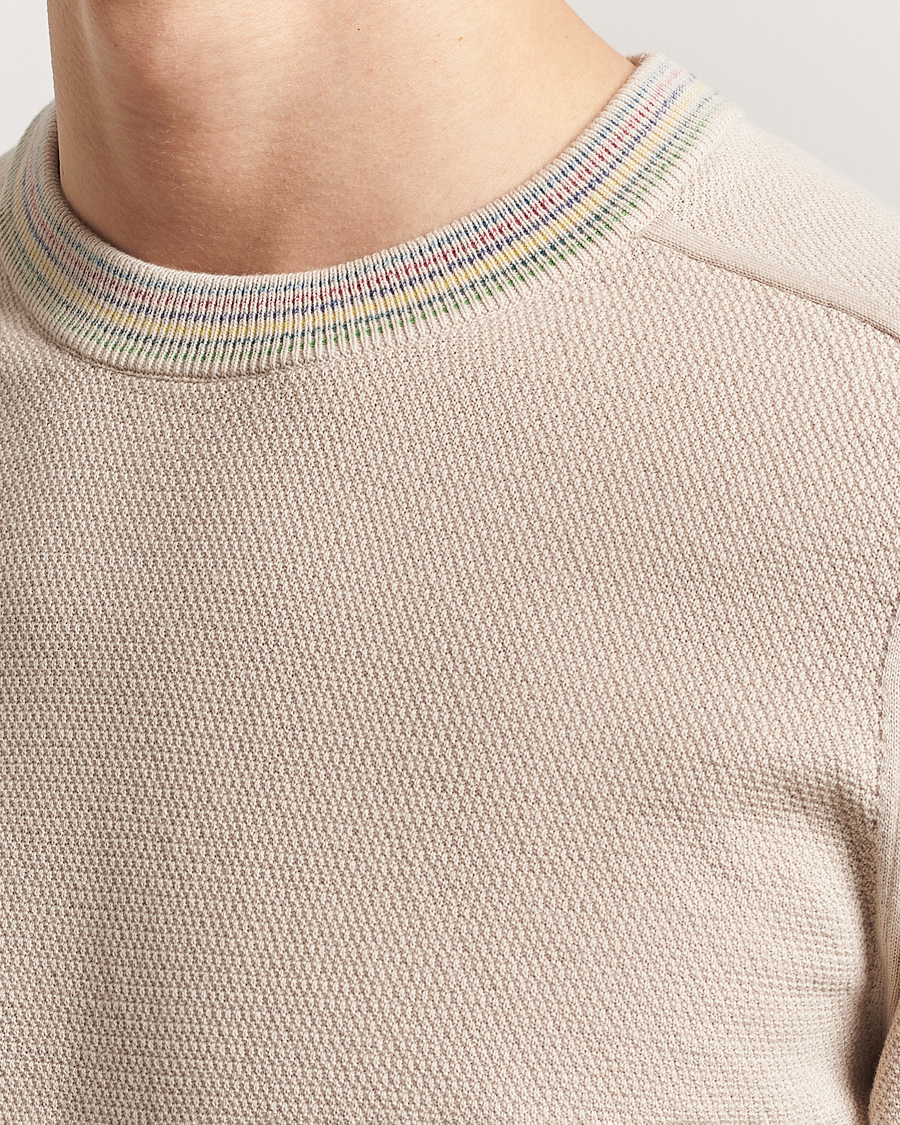 Hombres | Jerséis y prendas de punto | PS Paul Smith | Cotton Knitted Sweater Off White
