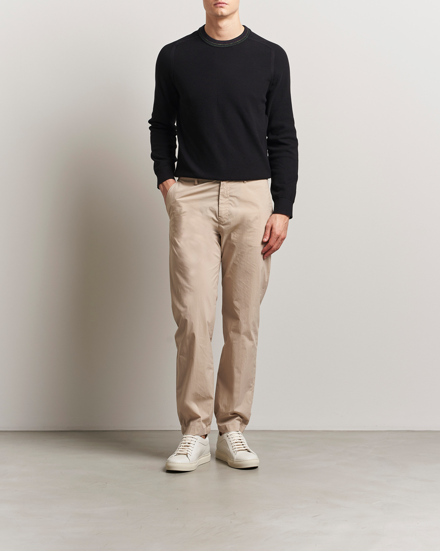 Hombres | Jerséis y prendas de punto | PS Paul Smith | Cotton Knitted Sweater Black