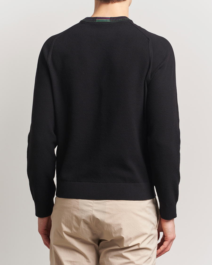 Hombres | Jerséis y prendas de punto | PS Paul Smith | Cotton Knitted Sweater Black