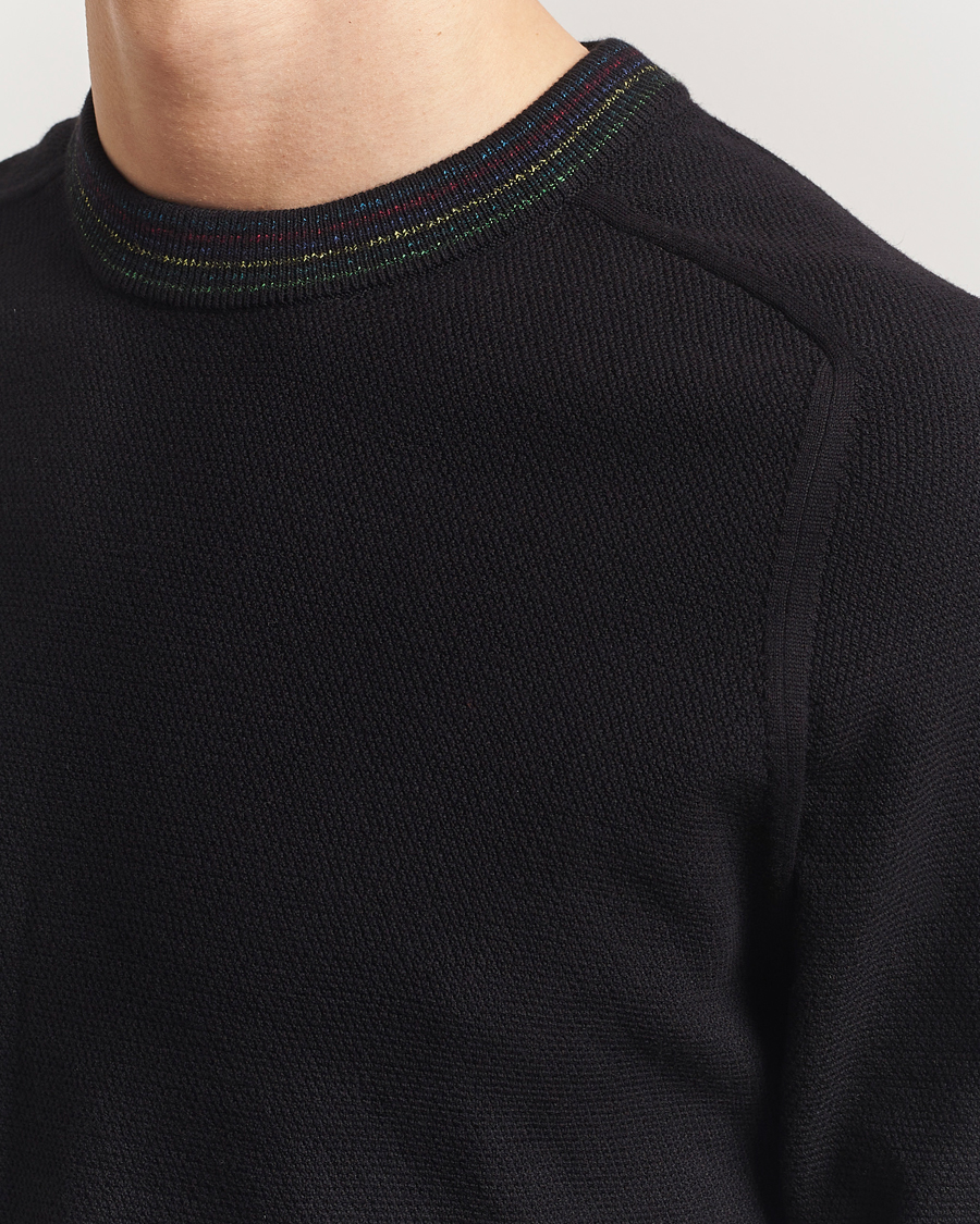 Hombres | Jerséis y prendas de punto | PS Paul Smith | Cotton Knitted Sweater Black