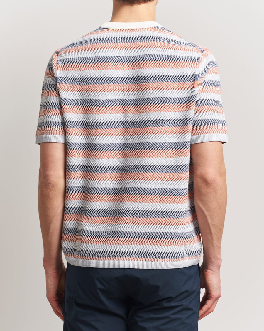 Hombres | Camisetas | PS Paul Smith | Striped Knitted T-Shirt Multi