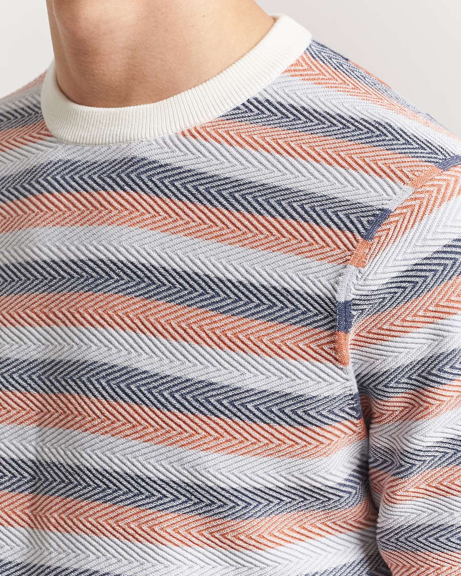 Hombres | Camisetas | PS Paul Smith | Striped Knitted T-Shirt Multi