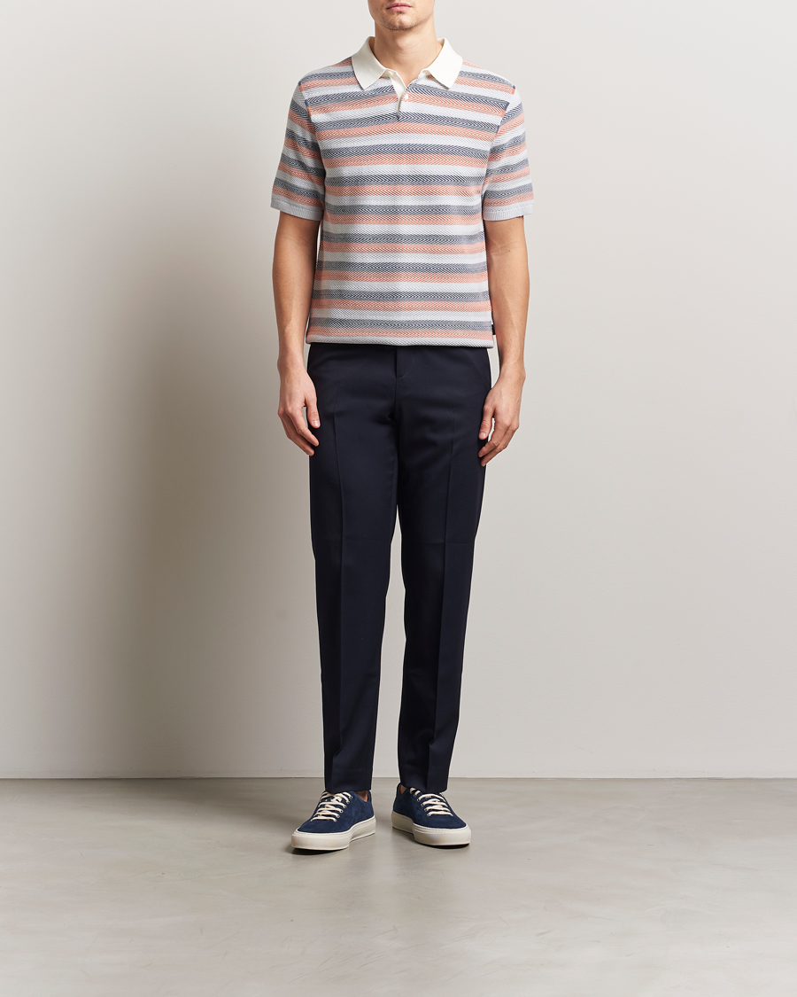 Hombres | Polos | PS Paul Smith | Striped Knitted Polo Multi