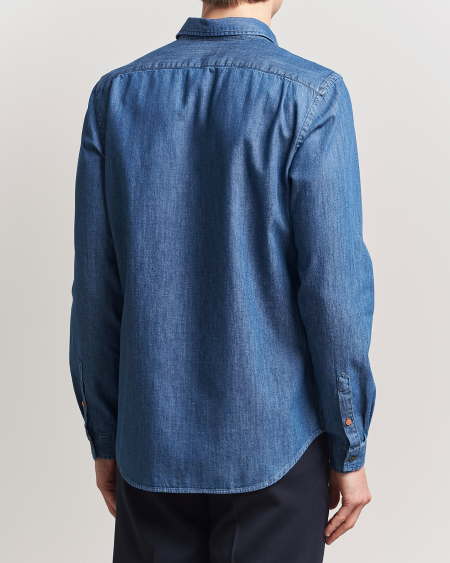 Hombres | Camisas | PS Paul Smith | Tailored Fit Denim Shirt Blue