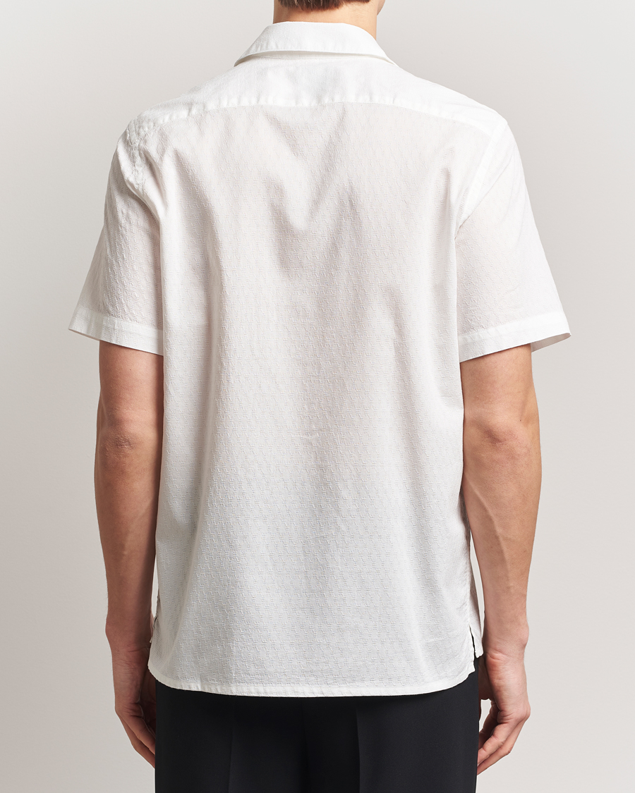 Hombres | Camisas | PS Paul Smith | Structured Short Sleeve Shirt White