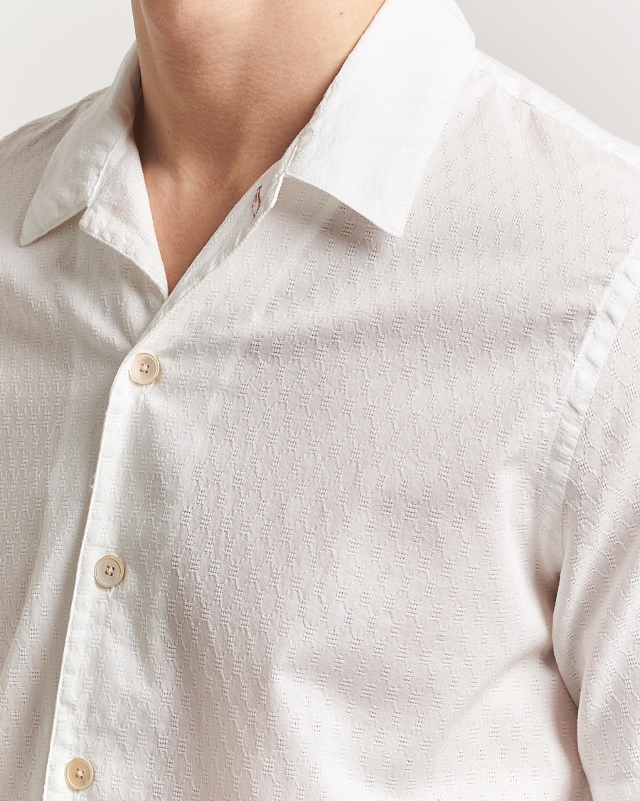 Hombres | Camisas | PS Paul Smith | Structured Short Sleeve Shirt White