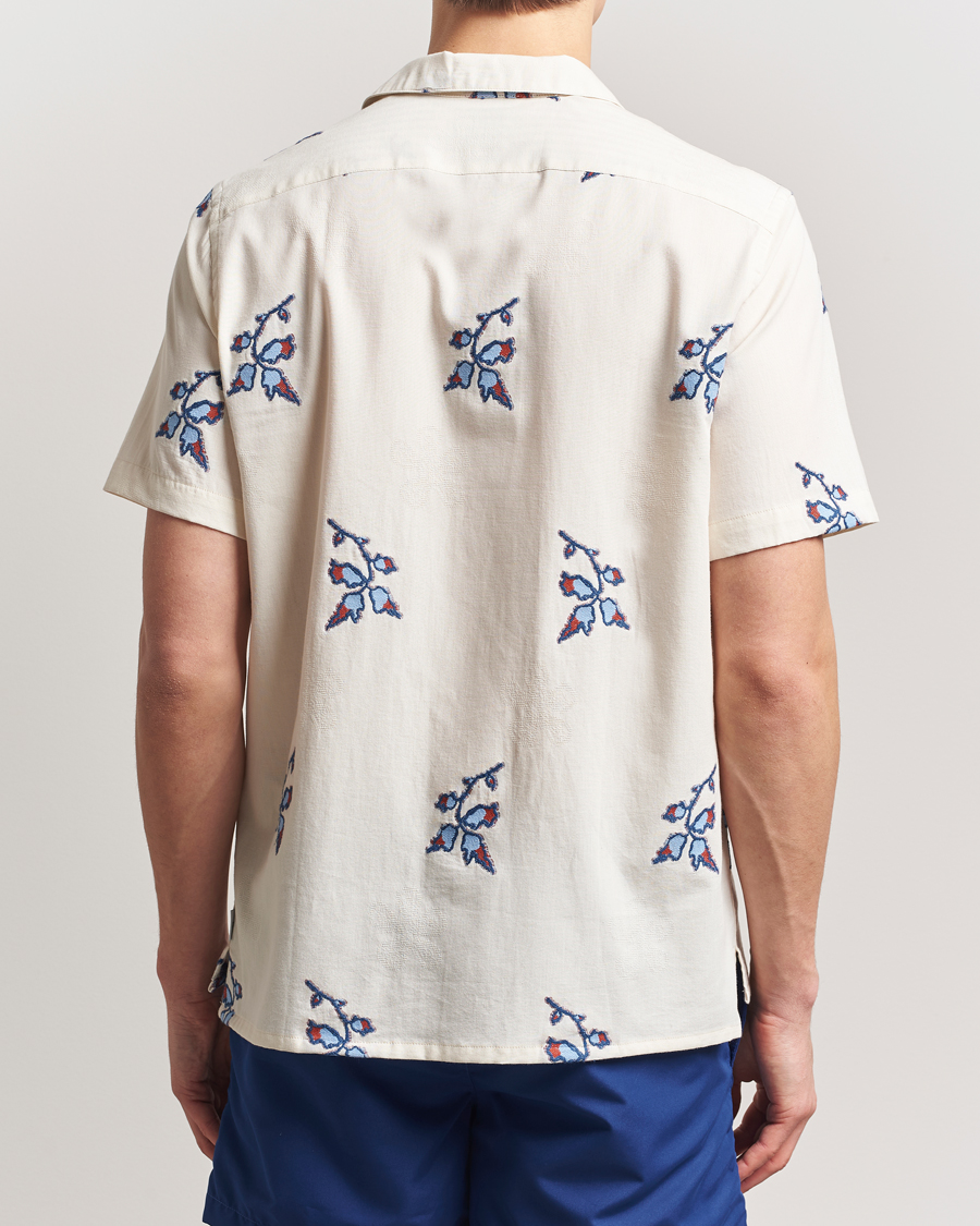 Hombres | Camisas | PS Paul Smith | Flower Short Sleeve Shirt Off White