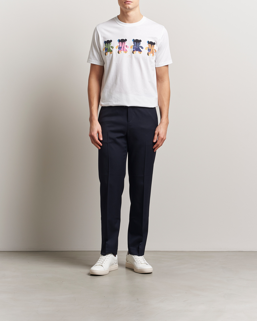 Hombres | Camisetas | PS Paul Smith | Teddy Printed T-Shirt White