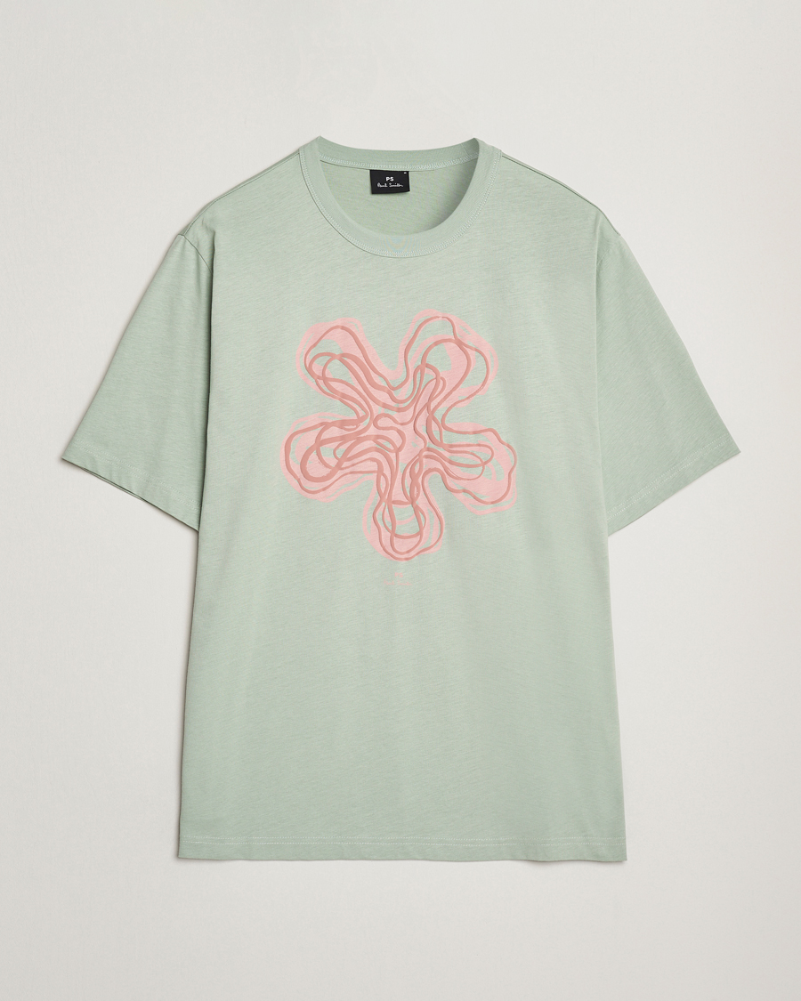 Hombres | Camisetas | PS Paul Smith | Yukka Printed T-Shirt Green