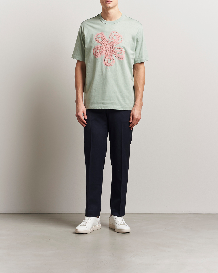 Hombres | Camisetas | PS Paul Smith | Yukka Printed T-Shirt Green