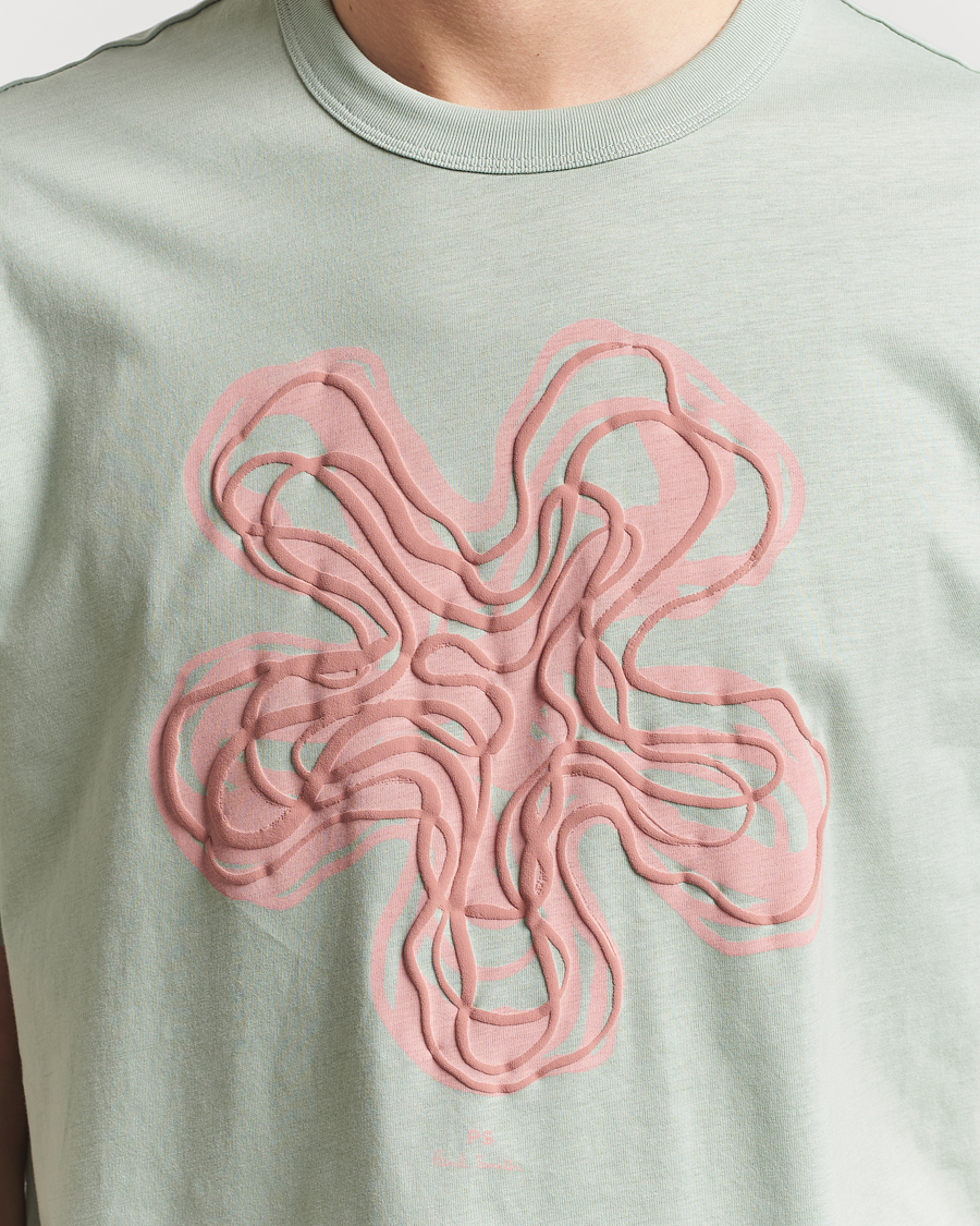 Hombres | Camisetas | PS Paul Smith | Yukka Printed T-Shirt Green