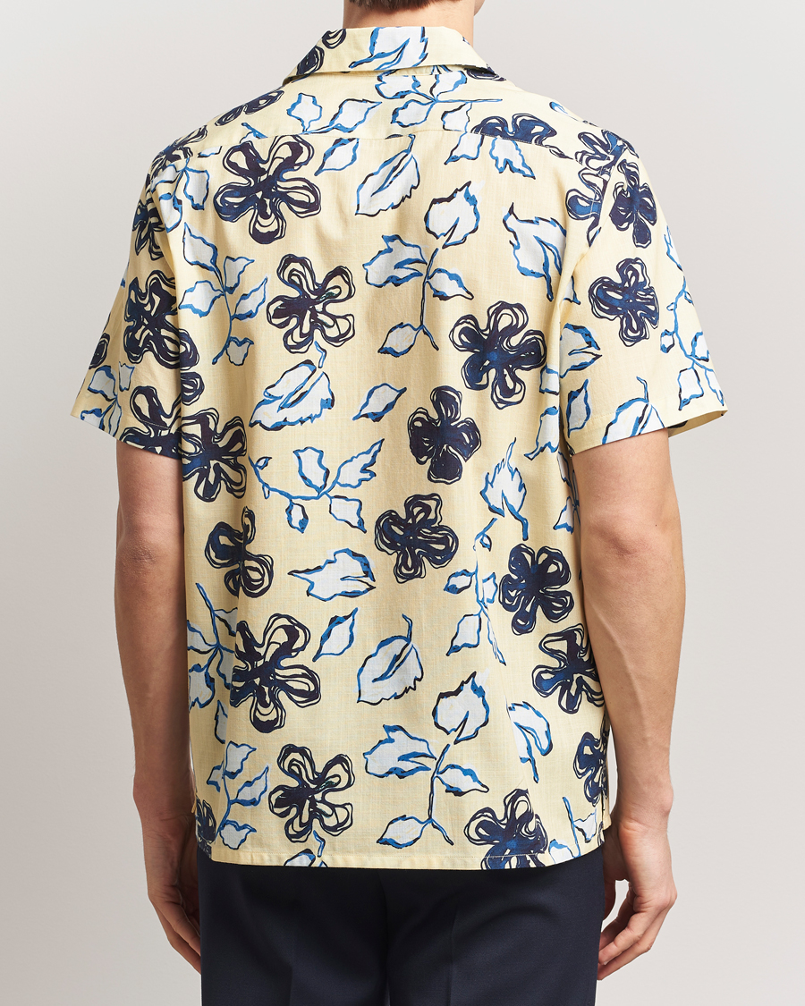 Hombres | Camisas | PS Paul Smith | Floral Short Sleeve Shirt Yellow
